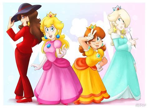 who are the princesses in mario|mario princesses names.